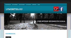 Desktop Screenshot of lymebeteg.hu